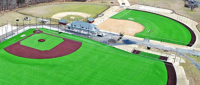 East Stroudsburg University’s new baseball and softball fields