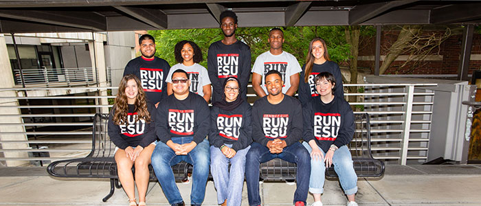 ESU Student Government leaders.