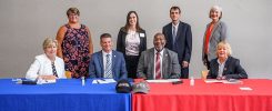 ESU and NCC Partnership Signing