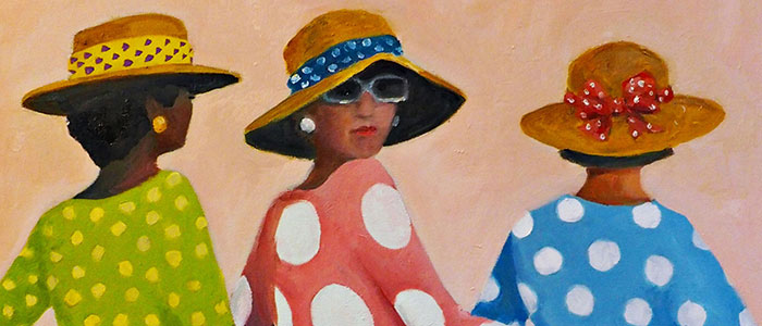 Madelon Powers Polka Dot Exhibition