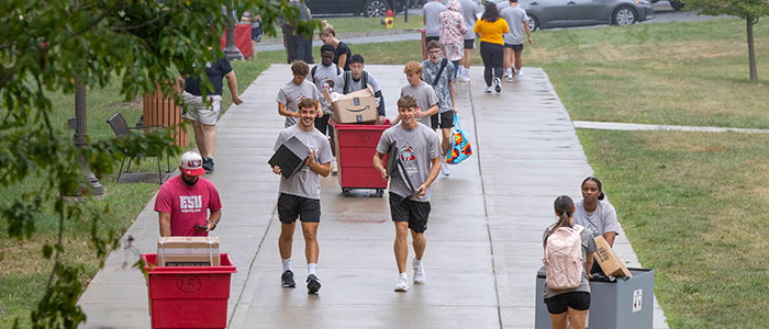 students moving in 2025