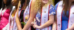 Nursing pinning ceremony