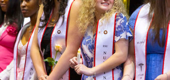 Nursing pinning ceremony