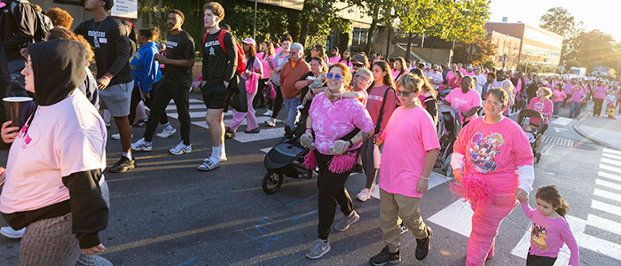pink walk