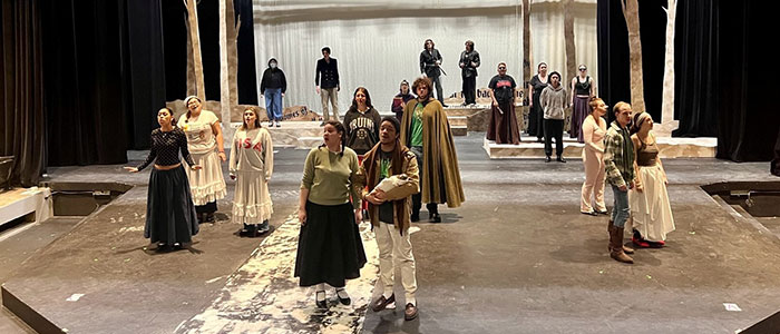 into the wood theatre production