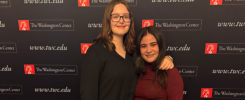 Liv Shumski and Carmen Santos