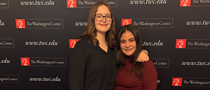 Liv Shumski and Carmen Santos